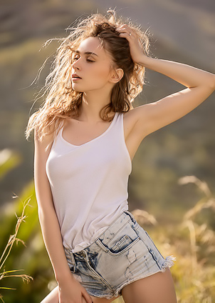 Yana West In Feeling Alive