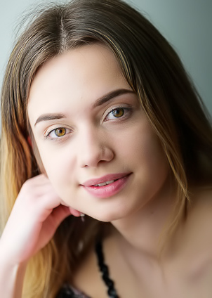 Trinity Free Strips Her Black Lingerie