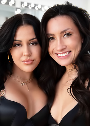 Kylie Kennedy And Catalina Ossa Caressing Each Other’s Sexy Curves