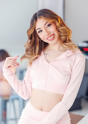 Gorgeous Smiling Girl Camila Cream