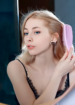 Emily Cade Should Be Getting Ready For The Day But She Lingers Naked Awhile