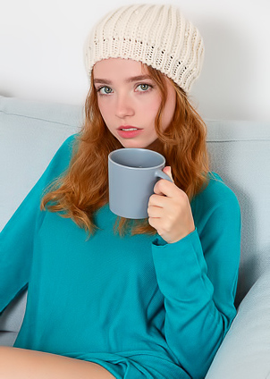 Rinna Ly Lifts The Hem So Her Perfect Breasts Bounce Free