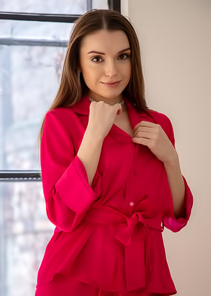 Monika May With Sensual Body Language Commanding Attention