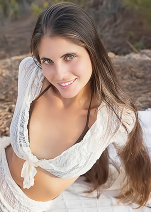 Esfinge Exposing Her Lovely Breasts To The Warm Summer Breeze