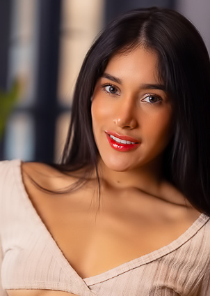 Carolina Guerrero Teases In Crop Top And Miniskirt With Playful Striptease Across Kitchen Breakfast Bar