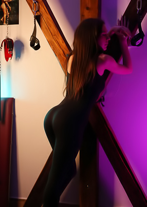 Viks Angel Spreads Her Perfect Ass While Inserting Objects In A Dominant Striptease