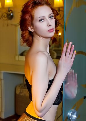 Madelen Teases With Sultry Eye Contact And Confident Teases