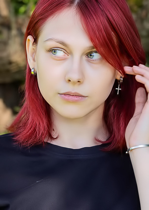 Piper Yields Her Redhead Charms In Private Bedroom